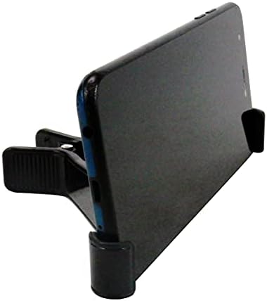 טלפון סלולרי אוניברסלי עמדת שולחן v קליפ טק צורה, מהדק קפיץ חזק עם כרית רכה לצפייה במסך אנכי ואופקי