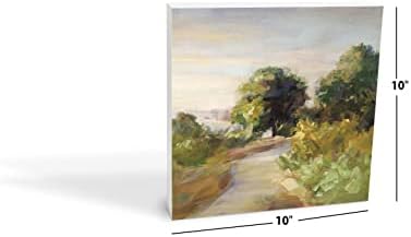 שביל אקליפטוס בהיר, תפאורה ביתית של ג'ויריד, שלט בלוק עץ, 10 x10 חופשי, מדף או קיר המוצג, אמן מעוצב