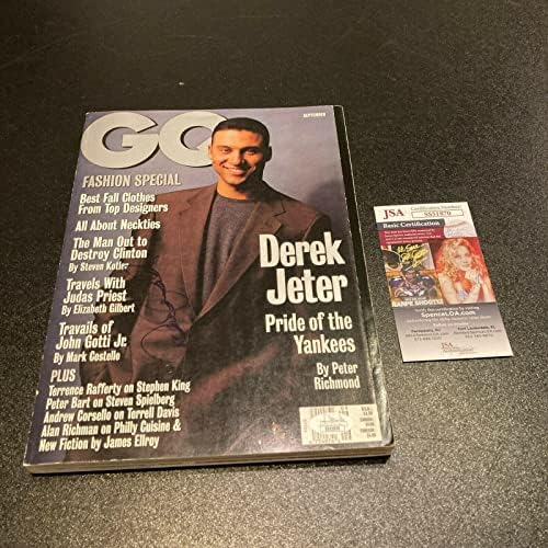 דרק ג 'טר חתם על מגזין ג' יקו 1998 ניו יורק יאנקיס