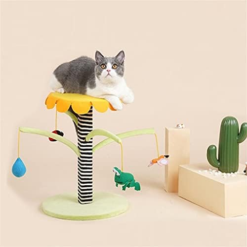 גרט רב תכליתי חתולי עץ מתלה תליית כדור טיפוס מסגרת קטן חתולי שריטות טור חתולי טיפוס טור חתולים קפיצות