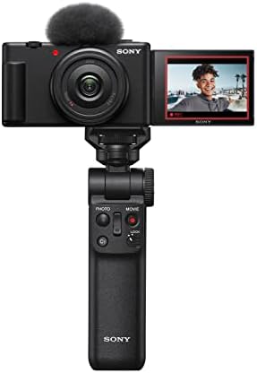 מצלמה דיגיטלית של Sony ZV-1 עם מיקרופון רובה רובה Vlogger