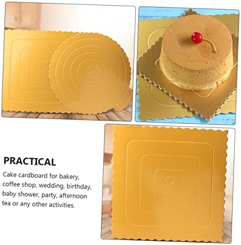 האנבאס 10 יחידות עוגת בסיס מיני עוגת קופסות מיני עוגת מחבת עגול עוגת מחבת עוגת תוף עוגת לוח מעגל עוגת