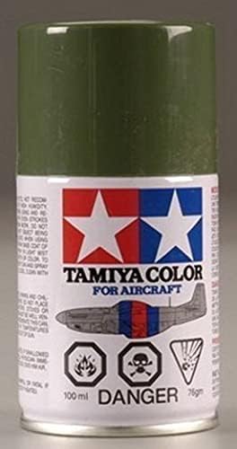 Tamiya America, Inc צבע ספריי מטוסים AS-9 ירוק כהה 100 מל, TAM86509
