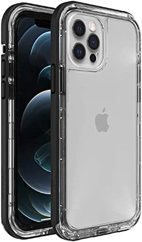 LifeProof Case Series הבא לאייפון 12 & iPhone 12 Pro - אריזה לא קמעונאית - Crystal Black