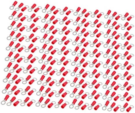 500 יחידות קרוואנים 1.25-5ס מחבר מסוף מלחץ מבודד מראש אדום לחוט 22-16 (500 יחידות קרוואנים 1.25-5ס מראש
