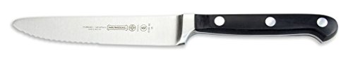 סדרת מונדיאל 5100 קצה משונן בגודל 5 אינץ', סכין סטייק שחורה, 14 על 3 על 1, פעימות לב5128-5ה
