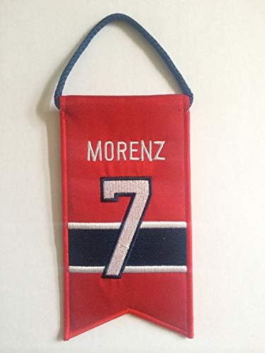 מותגי RS Howie Morenz Montreal Canadiens Jersey Banner 7