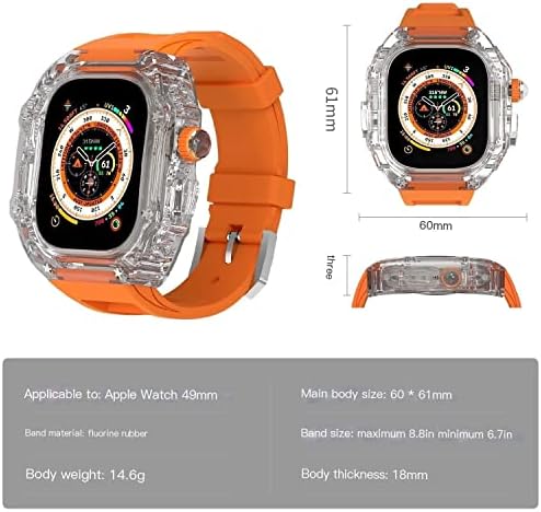 ערכת Mod Sport Sport Urban Sport לעבר Apple Watch Ultra 49 ממ סדרה 8 7 6 5 4 4 SE צמיד רצועת צמיד שעון