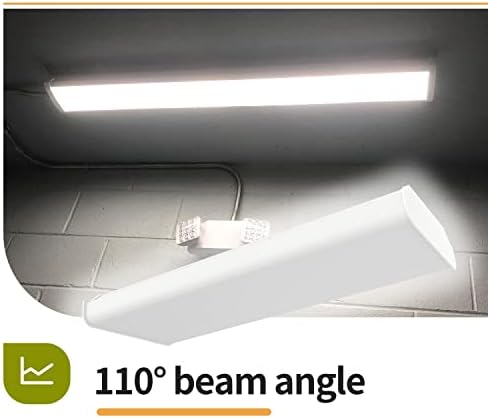 LEDONE 4ft LED אור עטיפה, 6063 LM 0-10V עמעום, 22W 28W 34W 44W 44 WED 4 Foot Led Lig