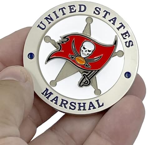 EL4-023 ארהב מרשל המחוז התיכון של פלורידה טמפה כדורגל ארצות הברית מטבע אתגר מרשל