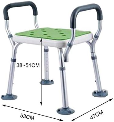 מקלחת כיסא אסלת אמבטיה נייד אמבטיה שרפרפים עמיד למים אמבטיה מעלית כיסא עם זרועות, אמבטיה סיוע לנכים,