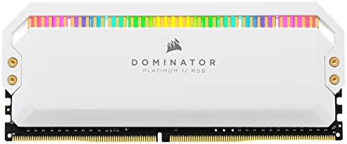 קורסייר דומינטור פלטינה 32 ג ' יגה-בייט דד 4 3200 ג16 זיכרון שולחן עבודה 1.35 וולט-לבן