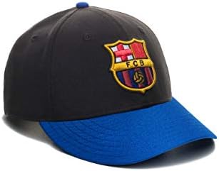 אוסף FI FC ברצלונה ליבה כובע מתכוונן שחור/כחול