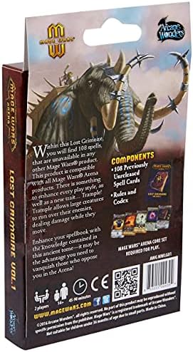 מסתורי פלאי קוסם מלחמות ארנה: איבד גרימואר כרך 1 משחק קלפים