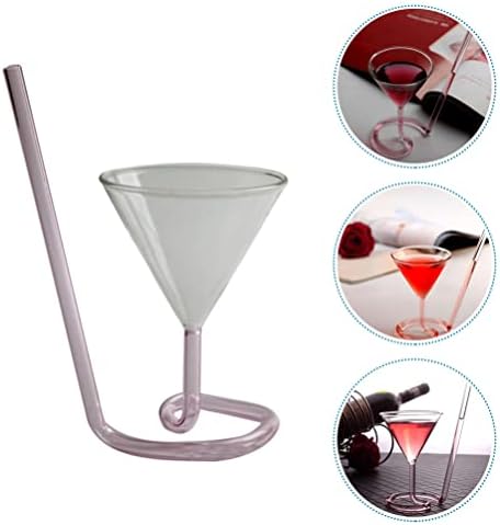 ABOOFAN משקפיים צלולים כוסות צלולות כוסות ברורות קוקטייל קוקטייל גביע זכוכית גביע זכוכית רב-פונקציונלית
