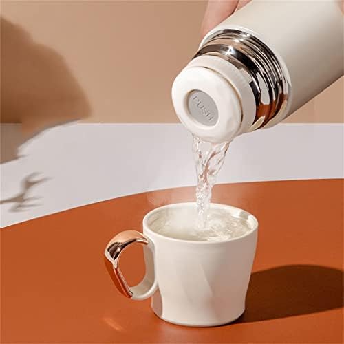 Seijy Smart Thermos Cup עם מכסה למכסה כוס מים בשתייה עם כוס תה קיבולת גדולה ניידת