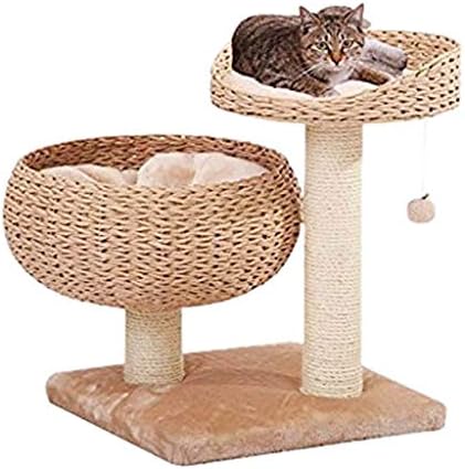 פבילאדי חתול עץ חתול מגדל חתול עץ דירה עם סיסל מגרד הודעות, חתול מגדל ריהוט קיטי פעילות מרכז, חתול שריטה