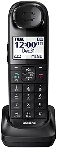 Panasonic טלפוני טלפון טלפוני אביזר תואם ל- KX-TGL432 / KX-TGL433 מערכות טלפון אלחוטיות-KX-TGLA40B