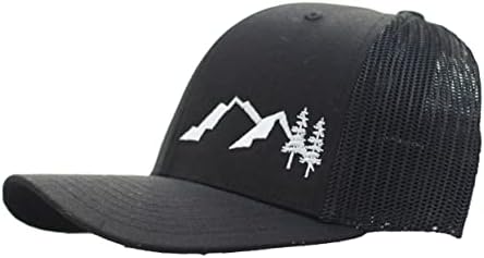 הר נהג משאית כובע, עצי טמרק והרים, נהדר נהג משאית כובע עבור בחוץ, ריצ ' רדסון סגנון 112