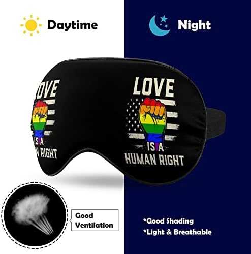 LGBTQ גאווה גאווה גאווה חודש גאווה לסביות מסכות שינה דו -מיניות לסביות כיסוי עיניים כיסוי עיניים עם