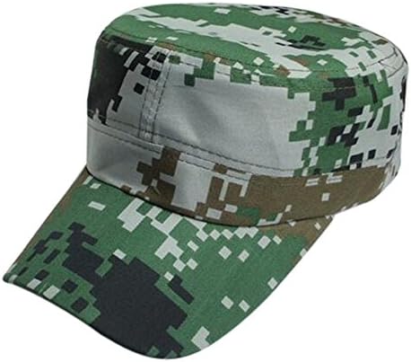 כובעי הצבא הצבאי לגברים הסוואה כובעי צוערים שטוחים כובעי כובעי בייסבול מתכווננים כובעי משאיות כותנה
