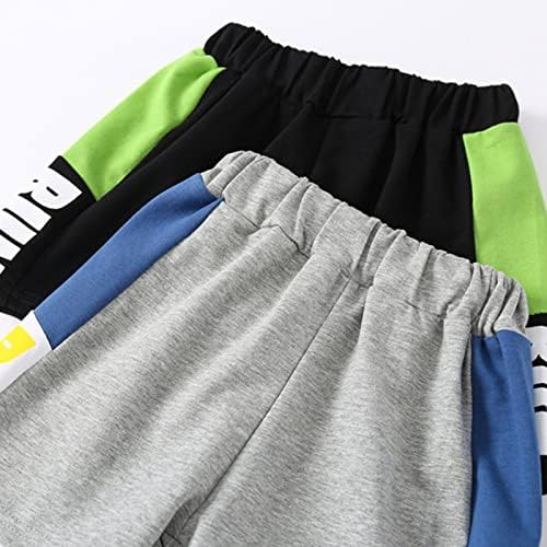 מכנסיים קצרים של Qiuyi Athletic לילדים פעוטות נערים קצרים מכנסיים קצרים קיץ אופנת בגדי לבוש לילדים בגדי