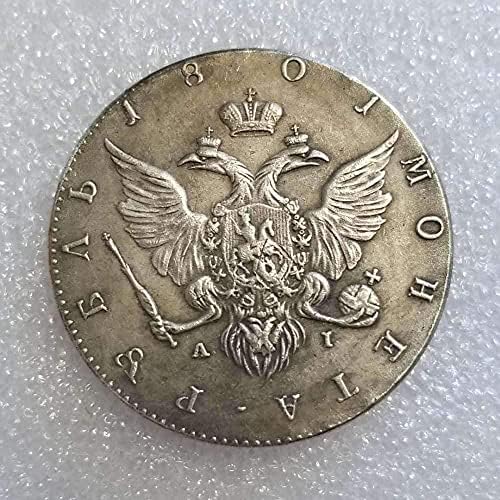 מלאכות עתיקות 1801 רוסיה יואן דדו אוסף מטבעות זיכרון 2404 אוסף COMPLECTION מטבע זיכרון מטבע זיכרון
