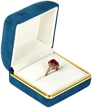 שרשרת קאבילוק קופסת מתנה שרשרת מתנה קופסת קופסת טבעת קופסאות תכשיטים ירוקים ארגזים טבעת מארגן תכשיט