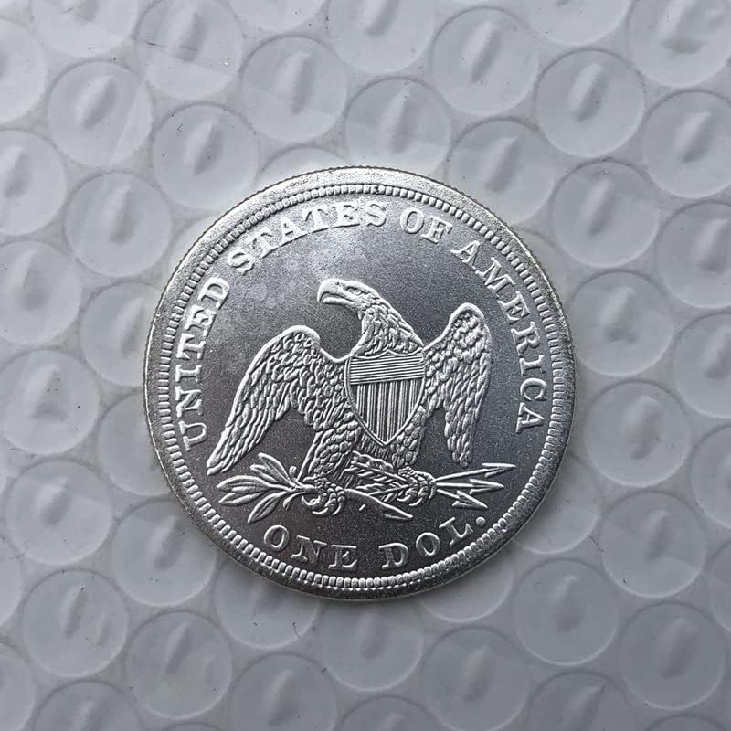 1862 מטבעות אמריקאים פליז מכסף מטבעות מלאכות עתיקות מטבעות זיכרון זרות