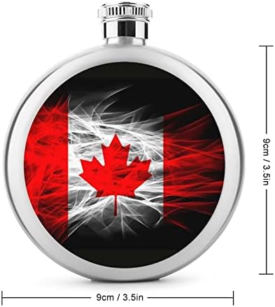 קנדה דגל בקבוקון נירוסטה יין צלוחיות לנשים גברים המפלגה