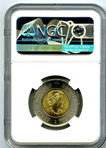 2020 CA קנדה 2 $ VE-Day V-E Day V75 Toonie Colorized First משחרר NGC 2 $ MS67 NGC