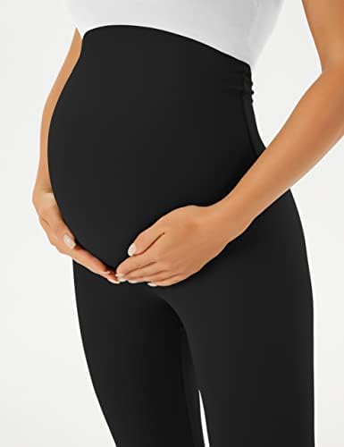 חותלות ליולדות לנשים בונוויגור על חותלות אימון בהריון בטן באורך מלא של מכנסי יוגה ללבוש בהריון