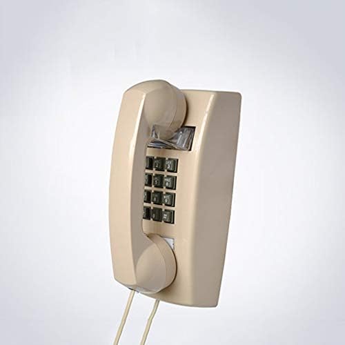 PDGJG טלפון רכוב על קיר ， סגנון רטרו קיר טלפון בקרת עוצמת נפח קשת עמיד למים אטום למים והוכחת לחות עבור