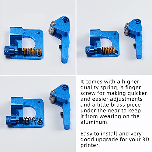 שדרוג Makerzone CR10S Pro ערכת מכשיר הילוכים כפול ו -4 חבילות מדפסת 3D מדפסת מיטות פילוס אגוזים ומעיינות